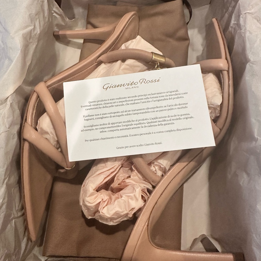 Brand New Gianvito Rossi Minerva Sandals - 39